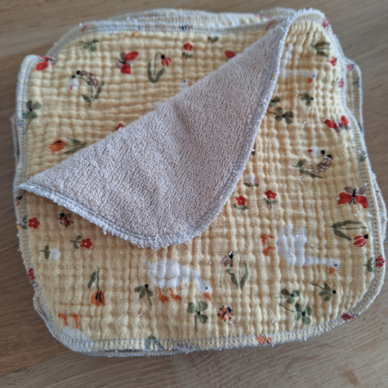 Luxe monddoekjes bamboe (setje van 6)