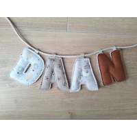 Naamslinger (per letter)